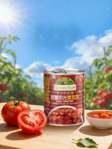 Grandpas Farm | Xinjiang Tree-Ripe Sun-Grown Tomato Dice for Infant Feeding
