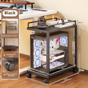 JIAJIESHI | Adjustable Movable Computer Case Stand