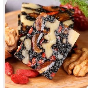 Nuts Sesame Nut Crisp Black sesame cake jujube walnut snacks 阿胶糕
