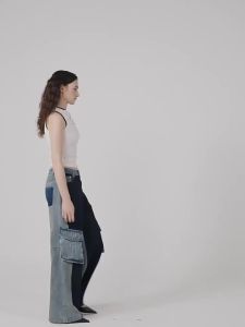 ANN ANDELMAN | Summer New Design Knot Contrast Edge Knit Vest