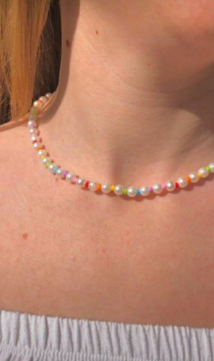 Tri Beads Necklace – Jacked Fashion