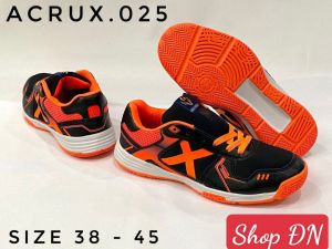 Giày cầu lông nam nữ AC RUX.025 thương hiệu Việt Đen phối