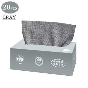 Tissue Dapur Multifungsi Isi 20Lembar Bisa Digunakan Kembali / Tisu Kain Lap Serap Minyak Pembersih Alat Dapur Serbaguna