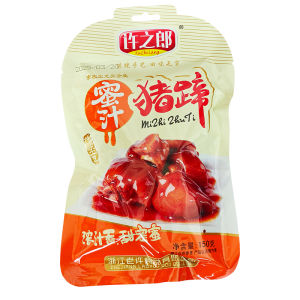 Xu Zhilang Honey Glazed Pork Feet 150g Bag Special Wenzhou Snack Instant Pork Elbow Leisure Craving Relief Gift Box