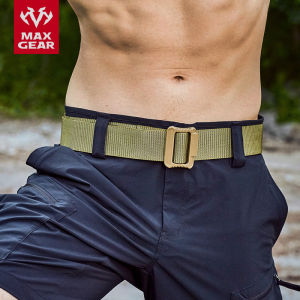 MAXGEAR Rattlesnake K1 Tactical Belt for Men Outdoor Nylon Black Hawk Military Fans Sports Bag/Outdoor Gear/City Outdoor Series