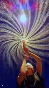 Spray Water Toys Splashing Photos Under Street Lights Firework Water Spray Props Multifunctional Fun Sprinkler Atmosphere Props