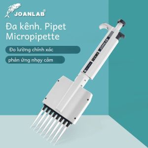 Pipet Kỹ Thuật Số Đa Kênh JOANLAB 8/12 Kênh Có Thể Điều Chỉnh Dùng Cho Thiết Bị Phòng Thí Nghiệm Hóa Học