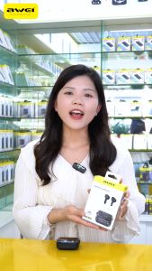 Awei T58 TWS Wireless Earbuds Bluetooth 5.3: High-Quality Noise-Cancelling Headphones