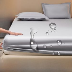 Waterproof Dustproof Bed Canopy Single Piece Full Cover Bedding Protector Pad Three Piece Set New 2024