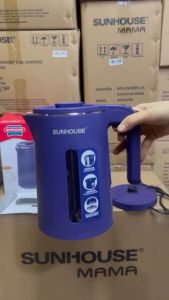 ẤM SIÊU TỐC BÌNH ĐUN SIÊU TỐC INOX 2 LỚP 1.8L SUNHOUSE SHD1355  MODEL MỚI  2023