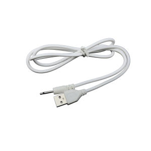 USB to DC 2.5mm Charging Cable USB to 2.5 AUX Mono Line Single Audio Channel Cord Extend Power Supply Wire 14mm 15mm 16mm 17.4mm