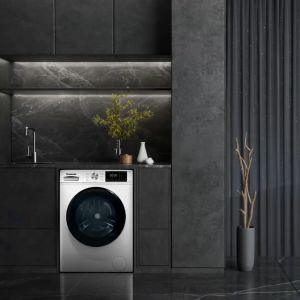 Changhong Mesin Cuci Smart Front Loading Kapasitas 8 kg Model FWF8600S - Bukaan Depan Garansi 10 Thn