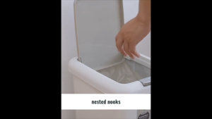 Premium Thick Quality Dual 2 Way Step Pedal and Press Button Trash Bin Hands Free Rubbish Bin Foot Step Dustbin