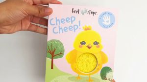 Cheep Cheep Baby Animals Sensory Touch & Feel Board Book For Kids & Toddlers