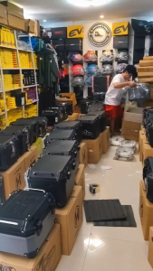 45 LITERS TOPBOX ABS HARD PLASTIC