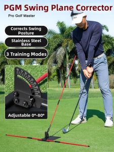 PGM GOLF | Adjustable Angle Posture Correction and Directional Guidance Golf Swing Trainer
