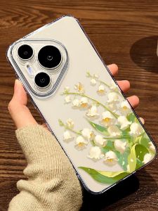 เคสโทรศัพท์ Huawei Pura80/70ultra แบบโปร่งใส ดีไซน์สร้างสรรค์ ป้องกันการตกหล่น ลายดอกไม้ Bell P60Art สำหรับผู้หญิง รุ่นใหม่ เคสโทรศัพท์มือถือ