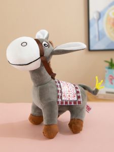 QIAOSHANG | Adorable Little Donkey Plush Toy