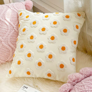 Nordic Style Adorable Bedside Cushion Sofa Living Room Decorative Pillow Sample Room Pillow Trendy Home Textile Cotton Pillow