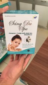 Viên uống sáng da- trắng da SPA hộp 30 viên Intend pharma giúp da trắng sáng mịn màng