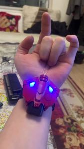 1PCS Spider Web Shooters Cobweb Launcher String Magnetic Sensor Light Spider Silk Launcher Wrist Toy for Birthday Gift