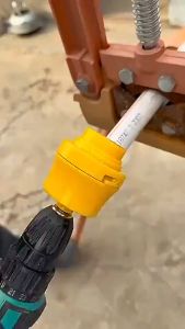 Đầu tạo ren ống lắp máy khoan MẪU MỚI Dụng cụ tạo ren ống nước kích thước 1 / 2In 3 / 4