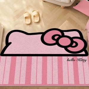 Thảm Lông Cừu Hello Kitty Dễ Thương Hình Dạng Không Đều Ngoài Trời Trong Nhà Chống Bụi Chống Trượt Thảm Lông Cừu Chất Lượng Cao