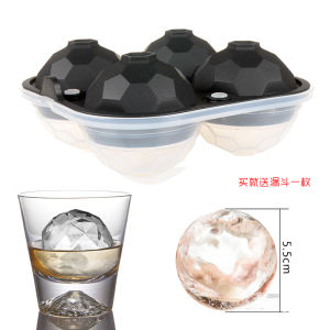 Hộp Đựng Đá Silicon Đa Giác Sáng Tạo Dùng Tại Nhà Để Làm Đá Lớn Cho Whiskey Phụ Kiện Nhà Bếp Dụng Cụ Nhà Bếp