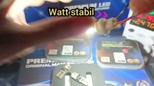 1pcs LED T10 Canbus: Lampu Kota Senja & Plat Nomor Premium Super