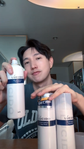 LUCIDO Premium Hair Spray สำหรับผมธรรมดา/มันเยิ้ม แพคเดี่ยว ไม่มีวันหมดอายุ