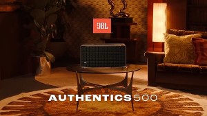 JBL Authentics 500 Hi-Fidelity Smart Home Speaker | Wi-Fi Bluetooth & Voice Assistants | 1 Year JBL Malaysia Warranty
