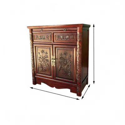 Carving Antique Style Incense Altar Table for Home Worship