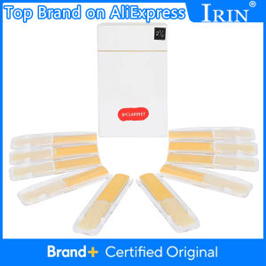 IRIN | IRIN Bb Clarinet Reeds 2.5 Strength Reeds High Quality B Flat Clarinet Reed Professional Woodwind Instrument Parts