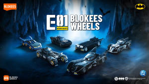 Kidztime x Blokees Wheels Batman E01 Gotham Velocity Series Collectible Car Blind Box