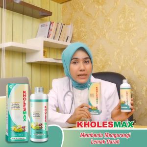 KHOLESMAX: Solusi Penurun Lemak Darah, Gula Darah, Kolesterol, Vertigo, Trigliserida, Jantung, Stroke
