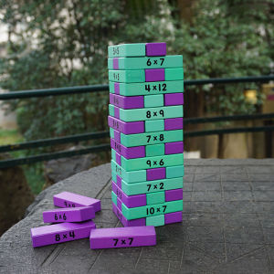 Math and English Learning Interactive Building Blocks