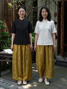 XMO | Breathable Lightweight Loose Culottes for Summer