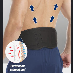 Weight Lifting Belt Lumbar Support Powerlifting Gym Workout Deadlift Squat Back Support Padded Self-Lock Buckle Belt New