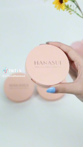 Hanasui Perfect Fit Powder Foundation - Bedak Padat Compact Powder Perfect Coverage Ringan dan Tahan Lama I TWC Bedak