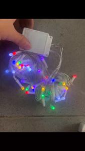 Đèn led trang trí dây chớp nhiều màu từ 4-5m bóng màu