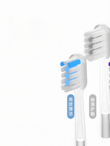 Soft Bristle Electric Toothbrush Head Compatible with Laifen LFTB01-P/A/S Sweeping Vibration Replacement Brush Head for Oral Care