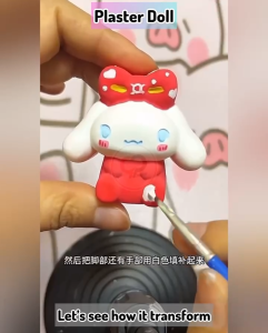 DIY Fluid Bearbrick Mini Bear Paint Handmade Kids Toys Education Art Material Liquid Keychain Party Gift 手工创意 流体暴力熊涂鸦钥匙扣