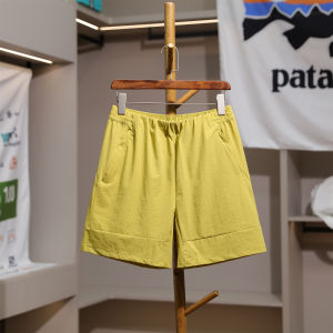 กางเกงขาสั้นกีฬากลางแจ้งแบบถักเบาสำหรับผู้ชายและผู้หญิง กางเกงขายาวลำลองระบายอากาศได้ดี กางเกงขายาวลำลองแบบสวมสบายสำหรับฤดูร้อน