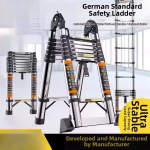 Multifunctional Extendable Folding Ladder