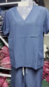 Hot Sale Medical Nursing Scrubs Uniform Scrub Sets Hospital Uniforms Short Sleeve Tops Jogger Pants Uniform Women Nurse