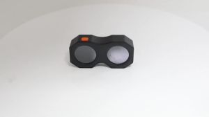 Dynamic Motorcycle Bicycle Rearview Mirror Decorative lights 3D Devil Eye USB Rechargeable LED Light Retrofit Kit GIF APP Contor