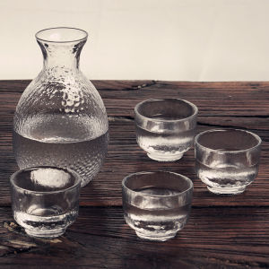 Japanese Glass Sake Set