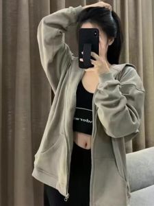 SHUQINGLAI | Hooded Oversized Loose Sweater 2023 Autumn Winter