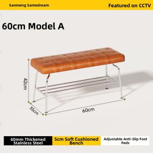 SAMEDREAM | Home Thick Luxury Soft-Padded Bench