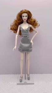 1/6 BJD Supermodel Doll Stand Height Adjustable Acrylic Display Base Metal Trestle Doll Collector Gifts DIY Toys